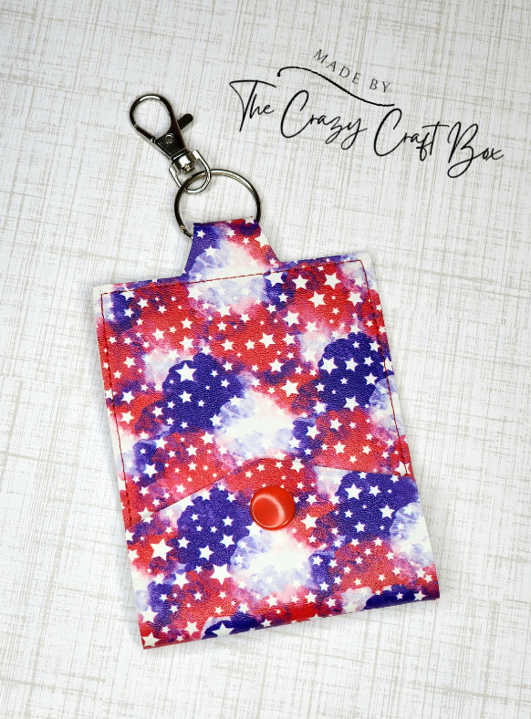 Credit Card Holder Keychain