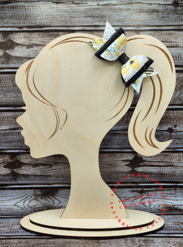 Bee Hair Bows