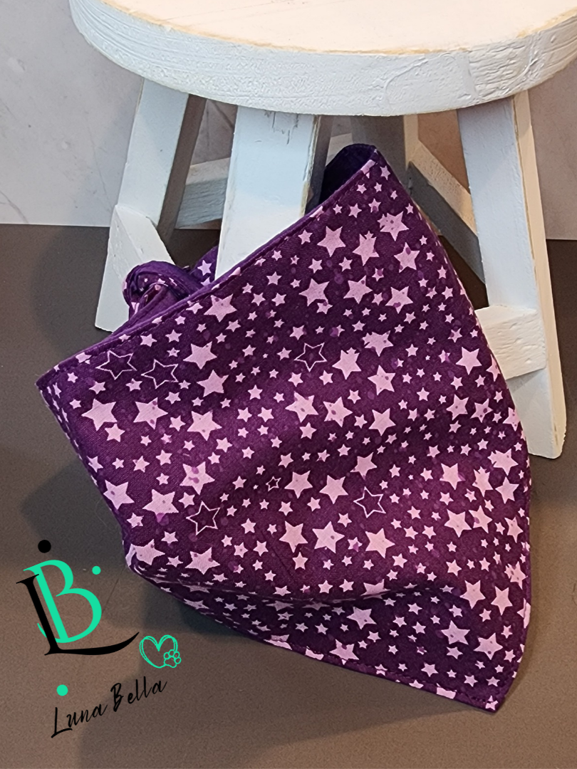 Purple Star Pet Bandana