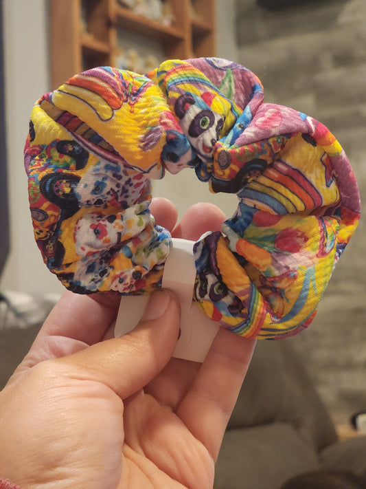Lisa Frank inspired Scrunchie