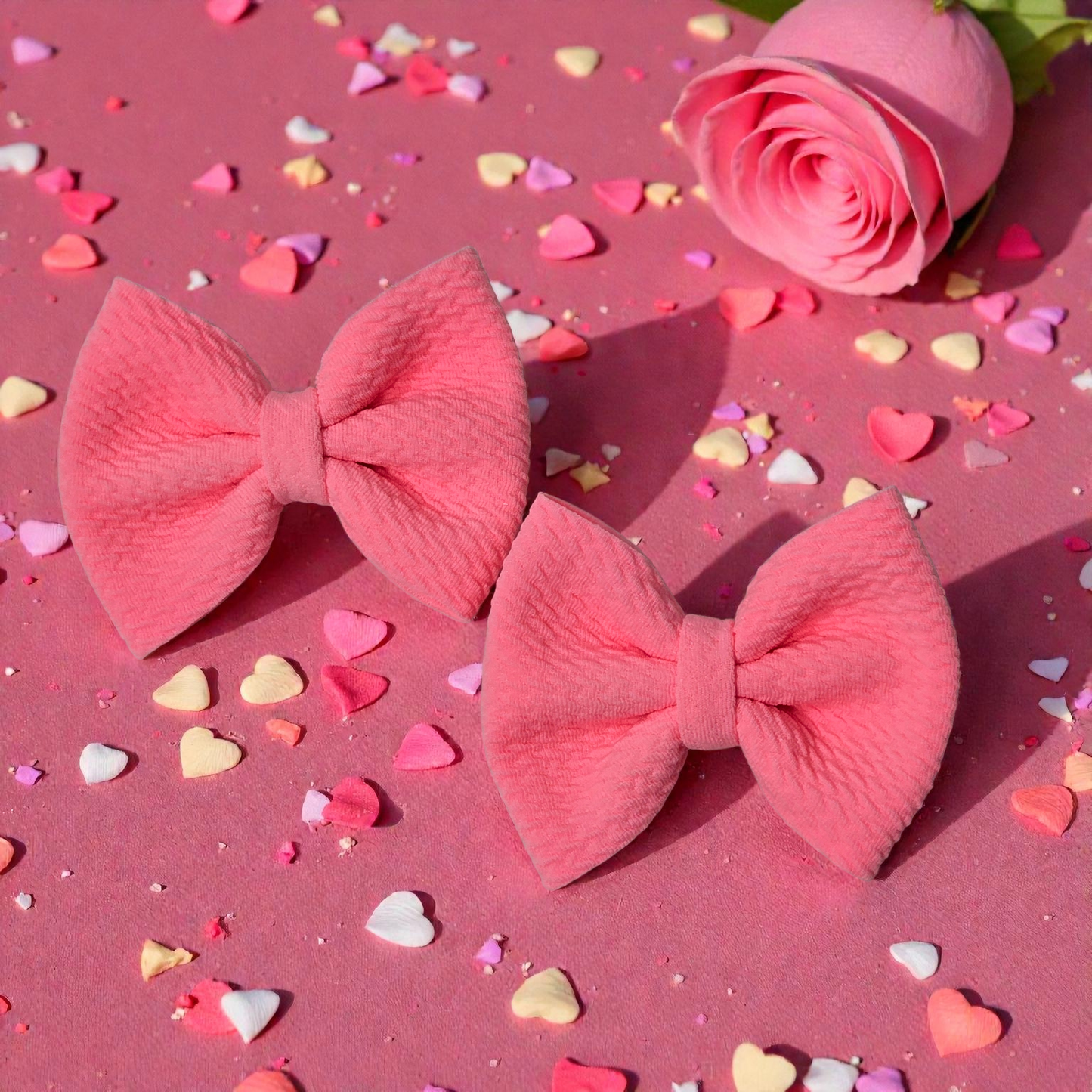Bright Pink Bows