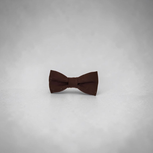 Brown Handmade Dog & Cat Bow Tie