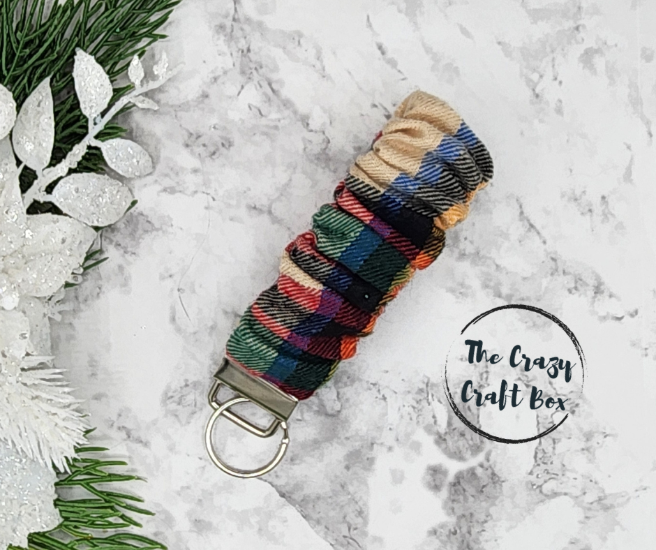 Flannel Scrunchie Wristlets