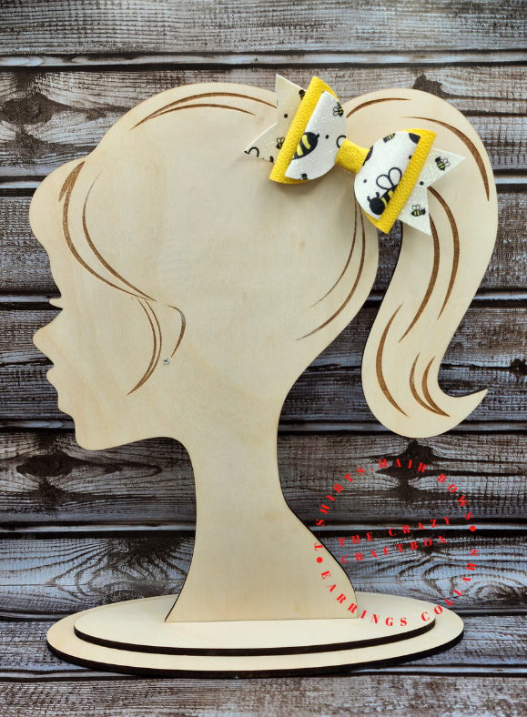 Bee Hair Bows
