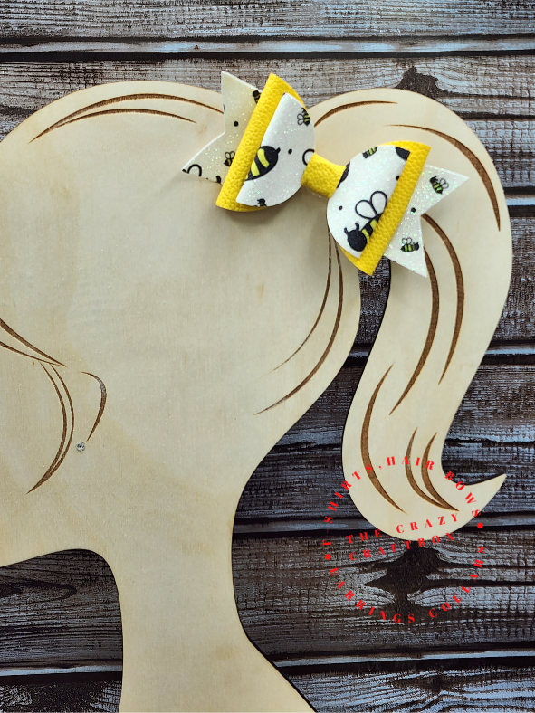 Bee Hair Bows