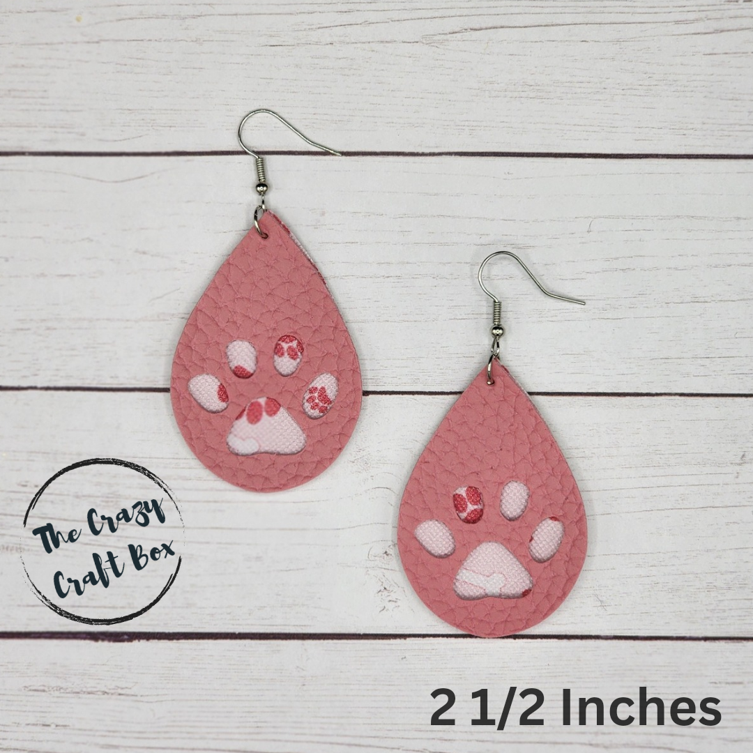 Paw Print Earrings
