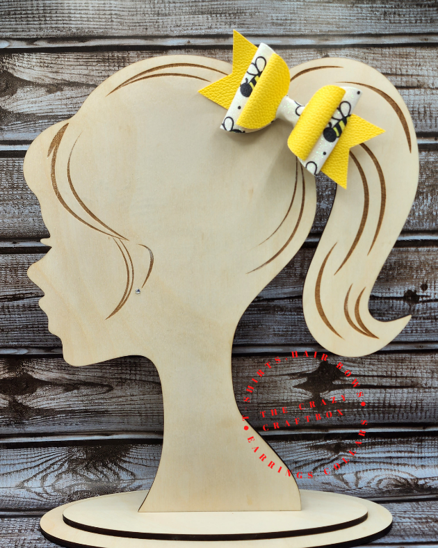 Bee Hair Bows