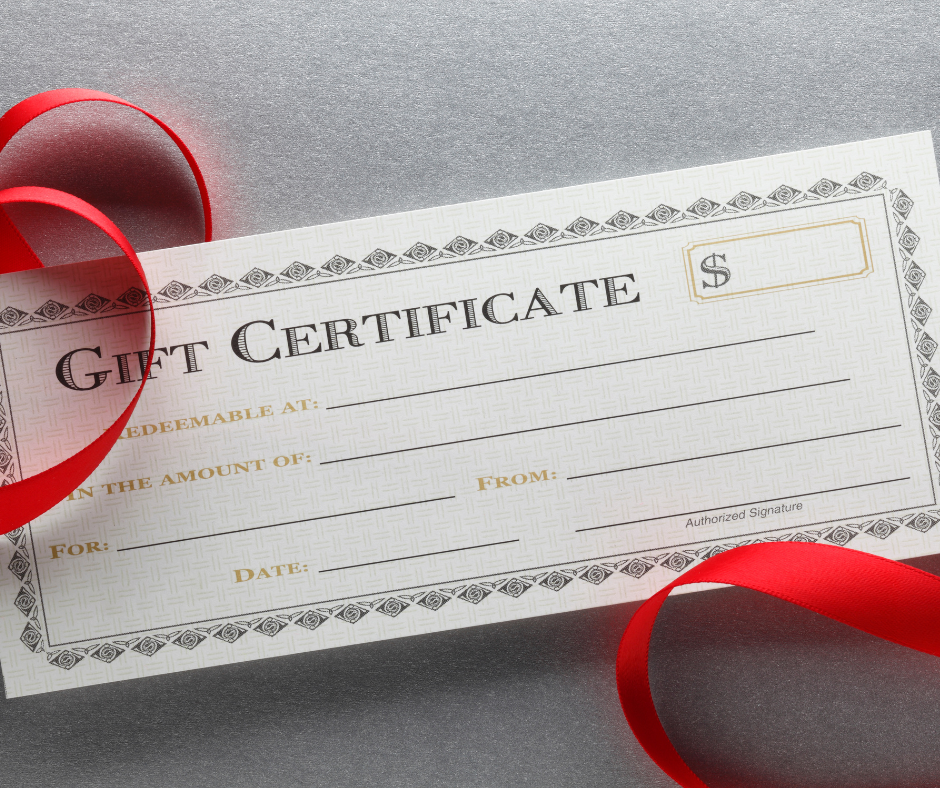 Gift Certificate