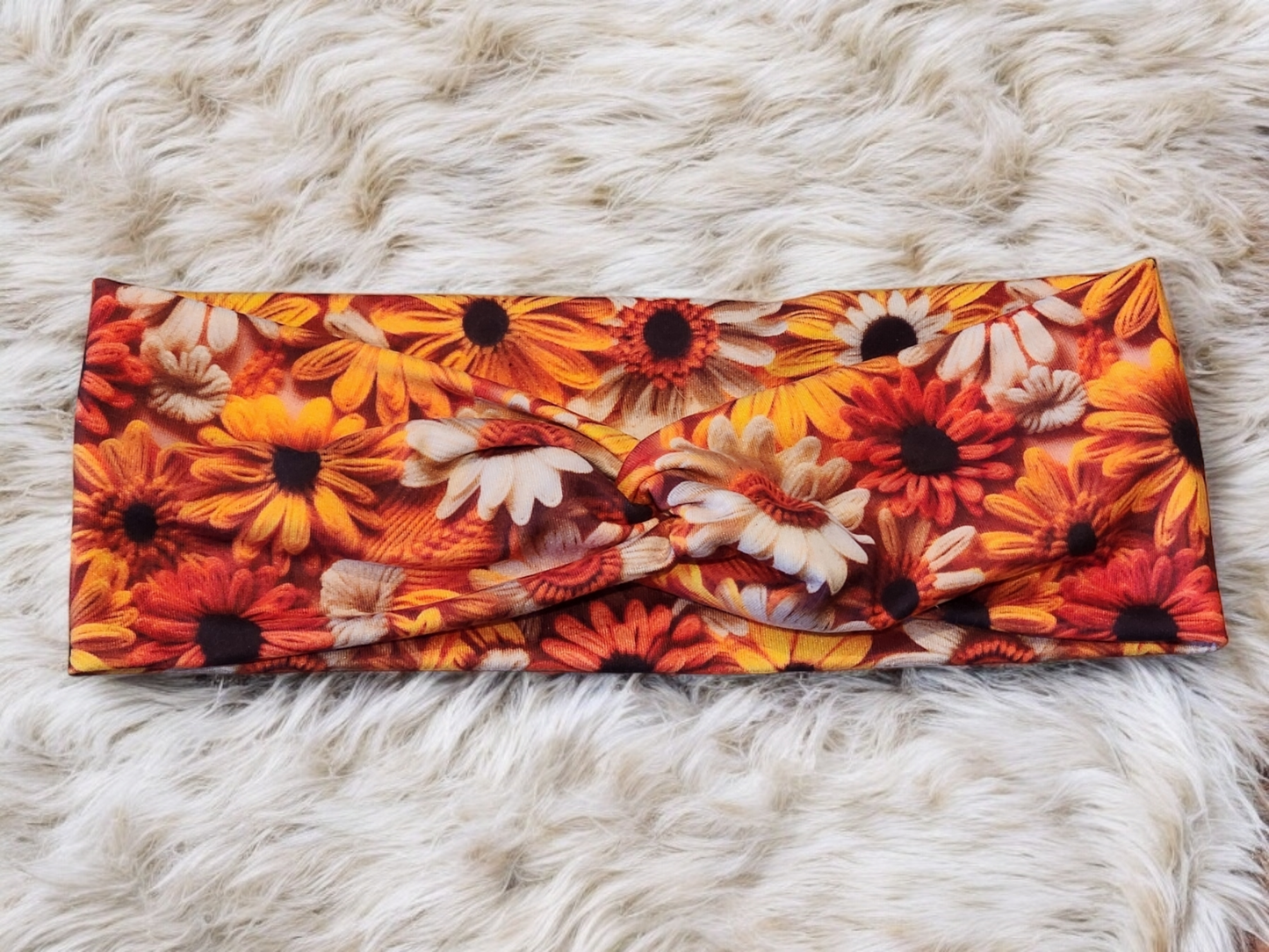 Fall Flowers Headband