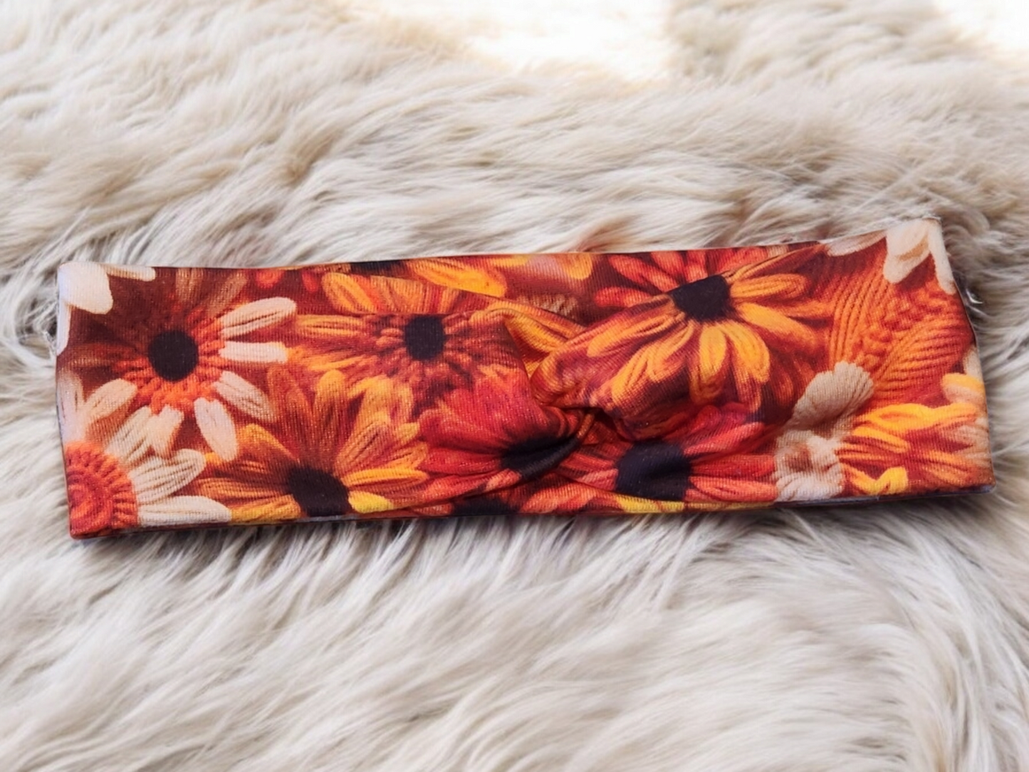 Fall Flowers Headband