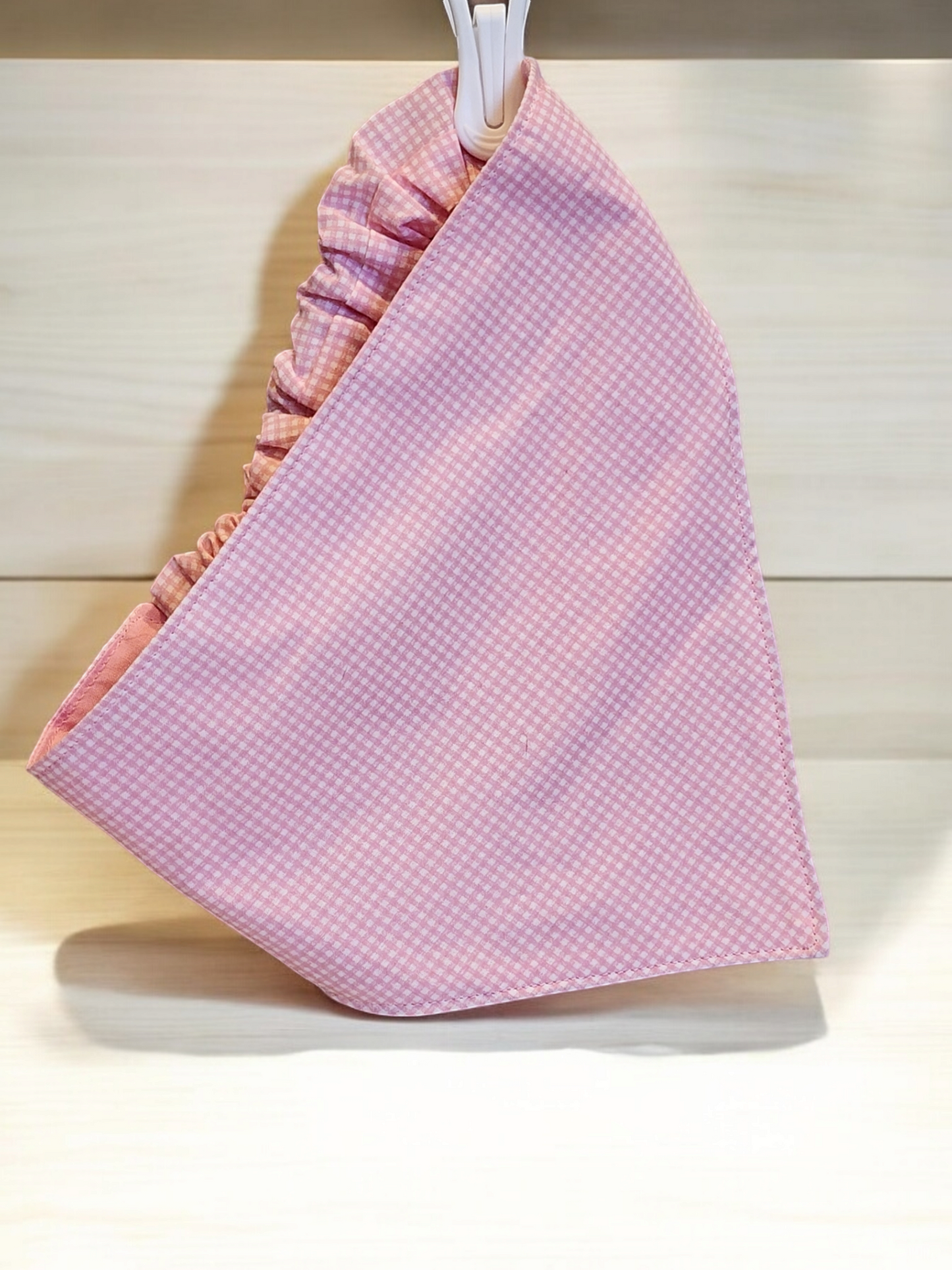 Pink Gingham Bandanas