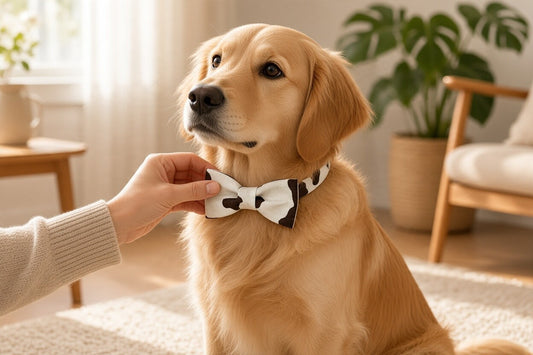 Brown Cow Bow Tie