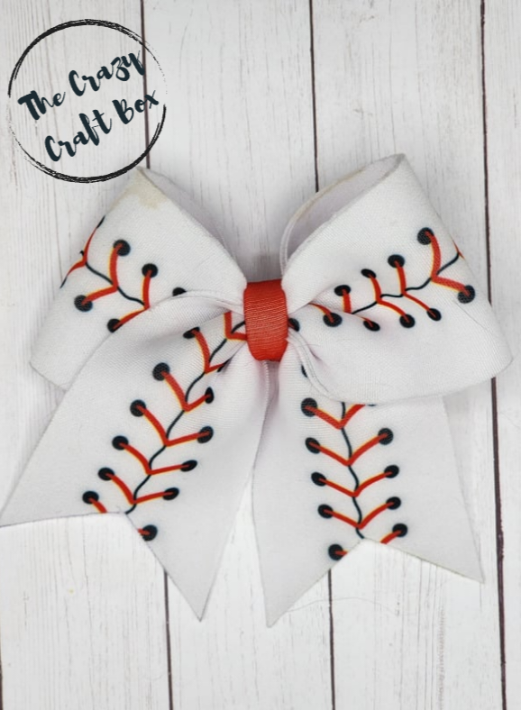 Baseball Hairbow