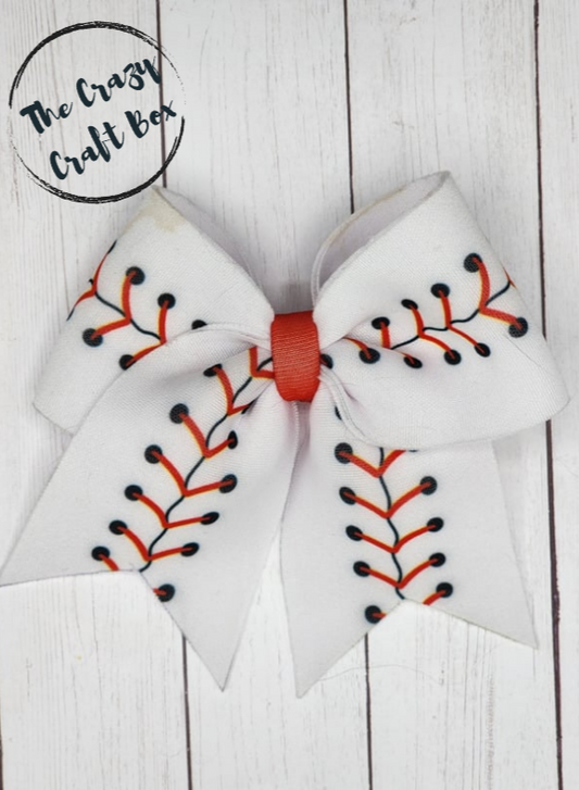Baseball Hairbow