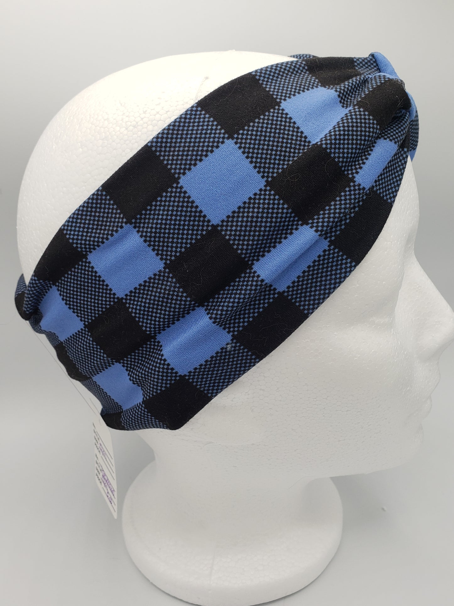 Blue / Black Plaid