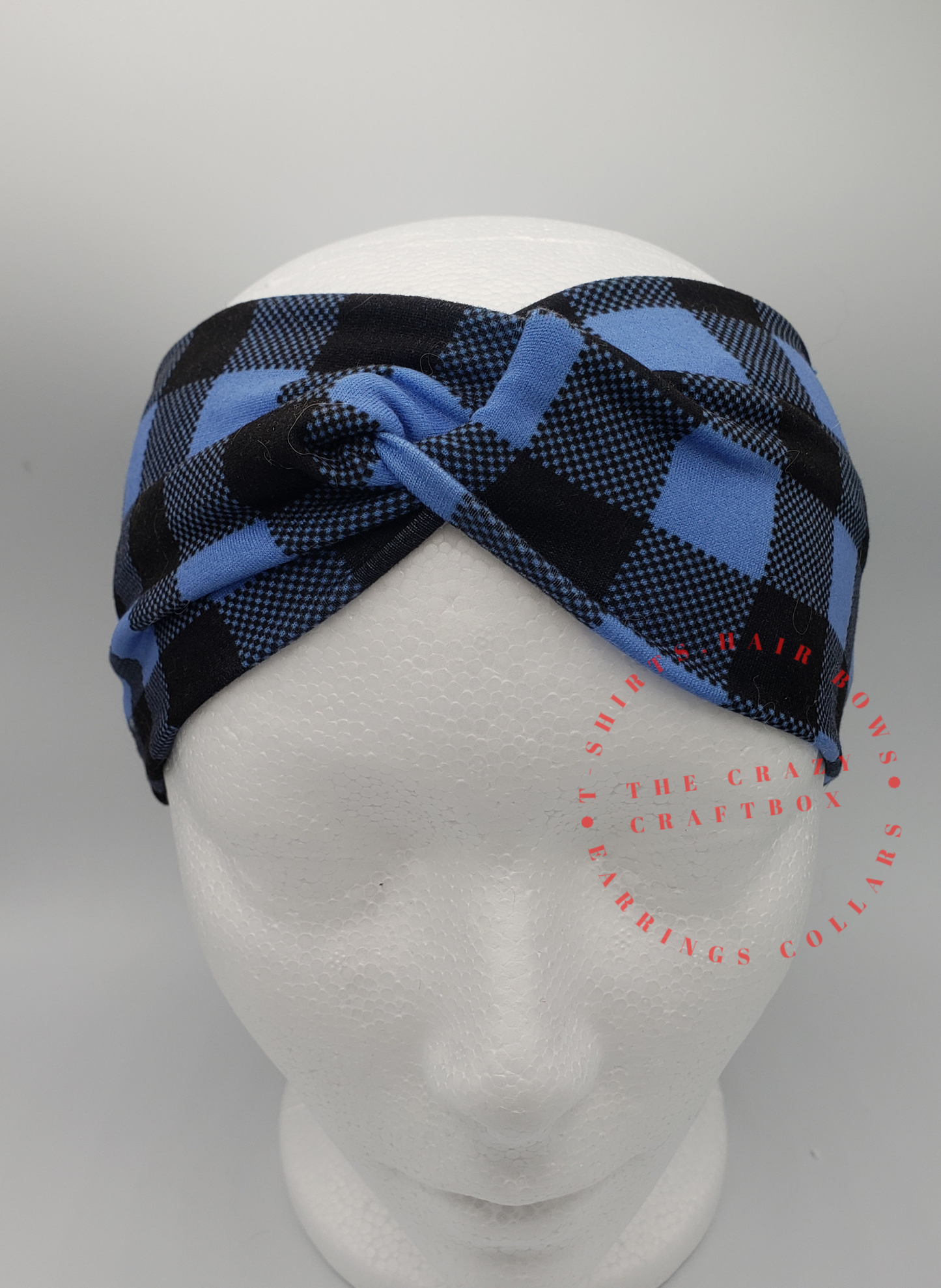Blue / Black Plaid