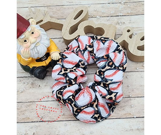 Leopard Print Scrunchies